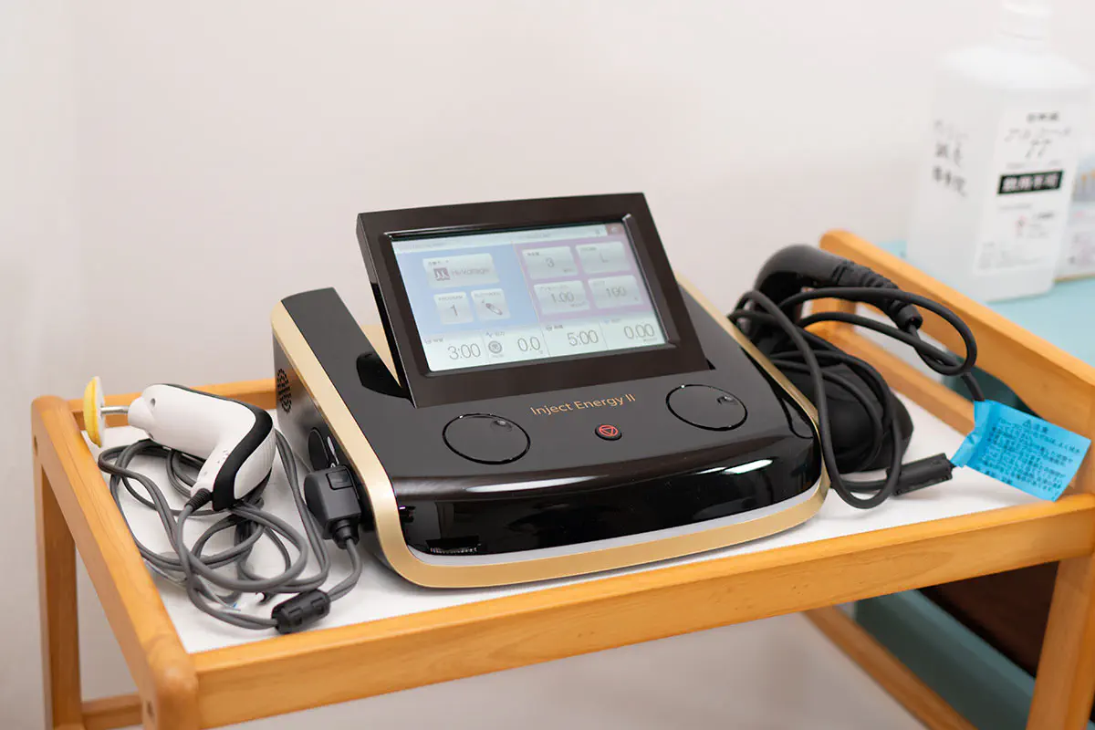 inject energyⅡ(超音波+低周波治療器)